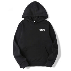 CDG Small Logo black Hoodie